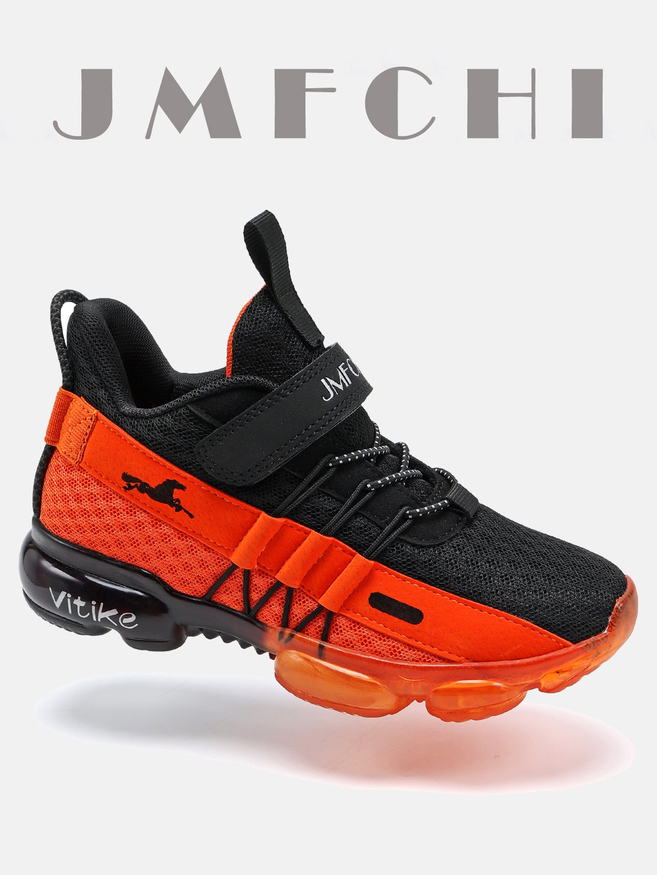 FANGFIUP Children's shoes Spring and autumn 2023 New primary school net face children's shoes air cushion breathable net face children's shoes