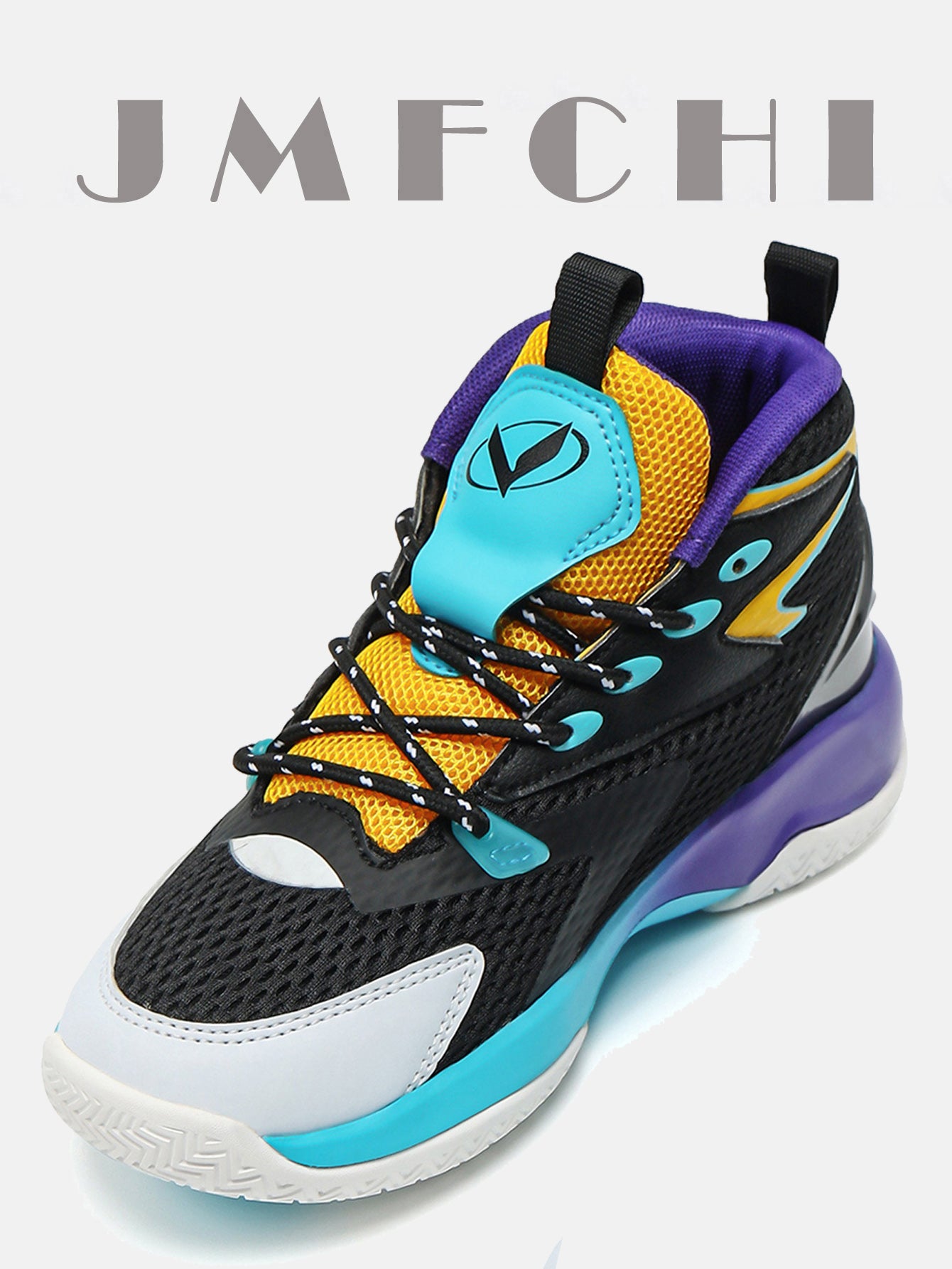 VT8132-Kids' basketball shoes Boys' summer netted breathable student training shoes