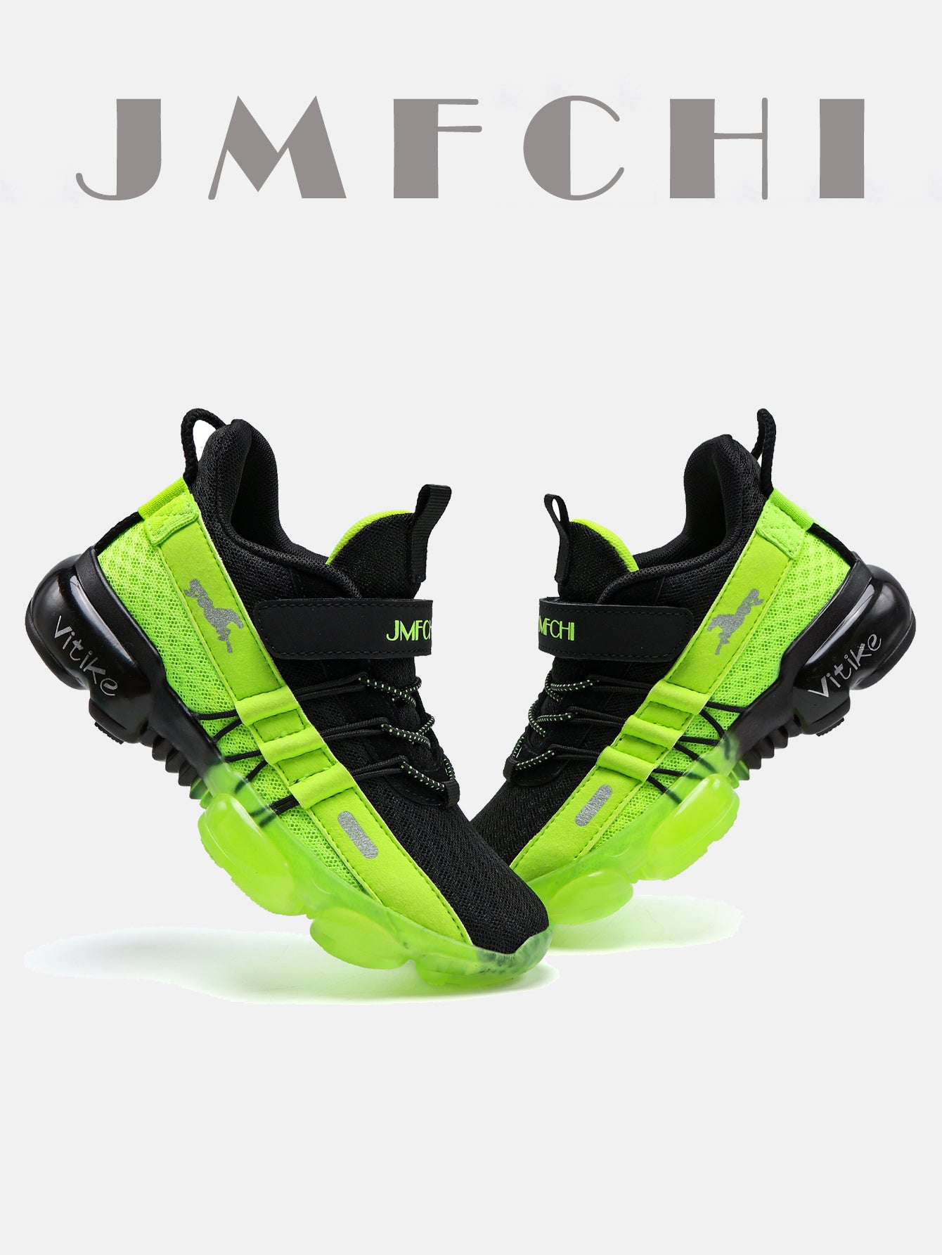 FANGFIUP Boys' shoes boys breathable lightweight big kids' mat running shoes children's sports shoes