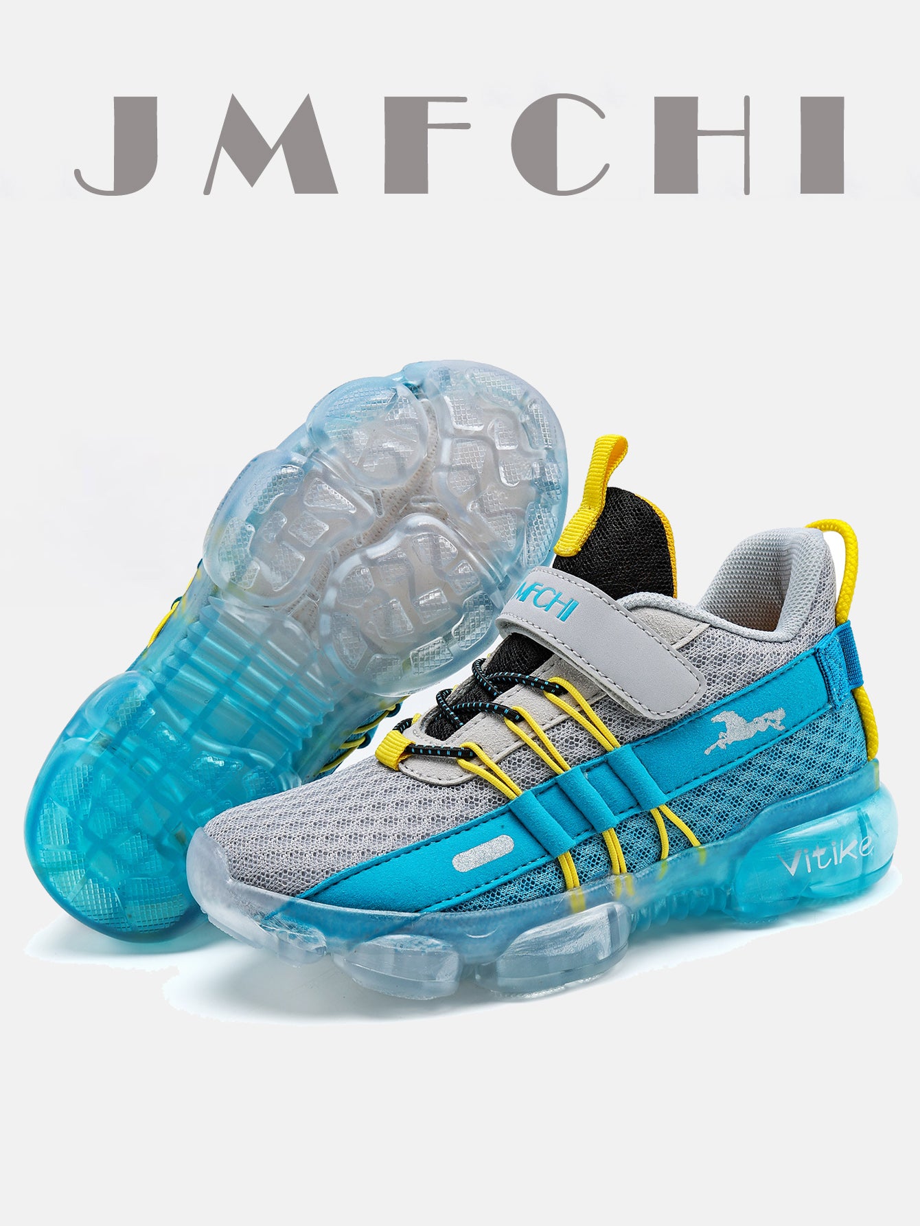 FANGFIUP Boys' shoes  boys breathable lightweight big kids' mat running shoes children's sports shoes