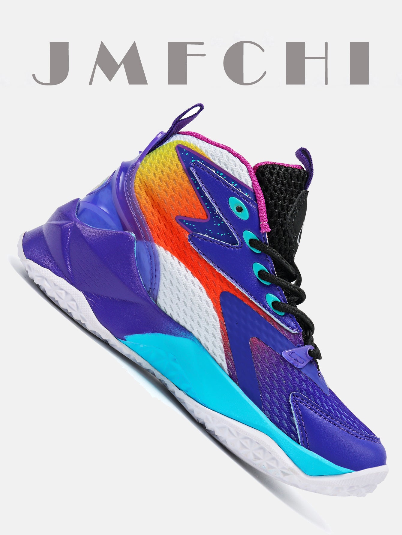 VT8132-Kids' basketball shoes Boys' summer netted breathable student training shoes