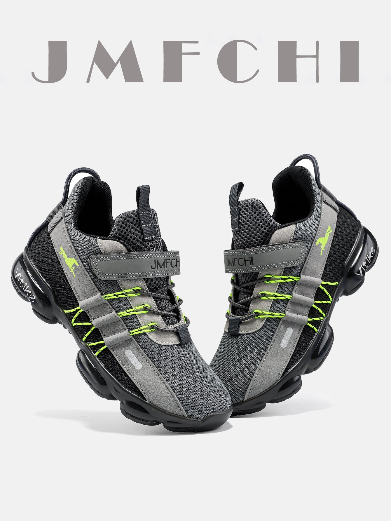 FANGFIUP  Boys' shoes Summer 2023 summer new mesh breathable big children's running shoes Air cushion soft soled children's sports shoes