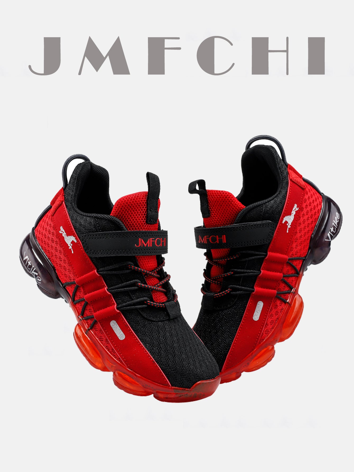 FANGFIUP  Boys' shoes Summer 2023 summer new mesh breathable big children's running shoes Air cushion soft soled children's sports shoes