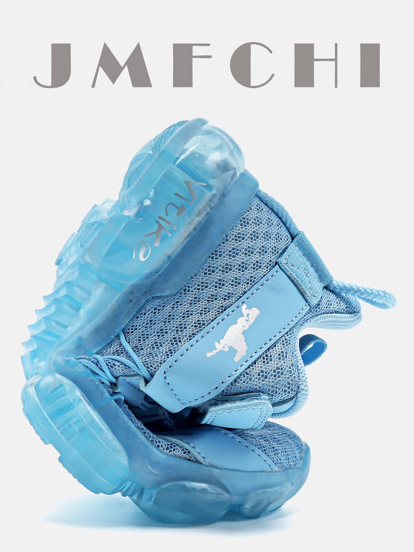 FANGFIUP Children's shoes Spring and autumn 2023 New primary school net face children's shoes air cushion breathable net face children's shoes